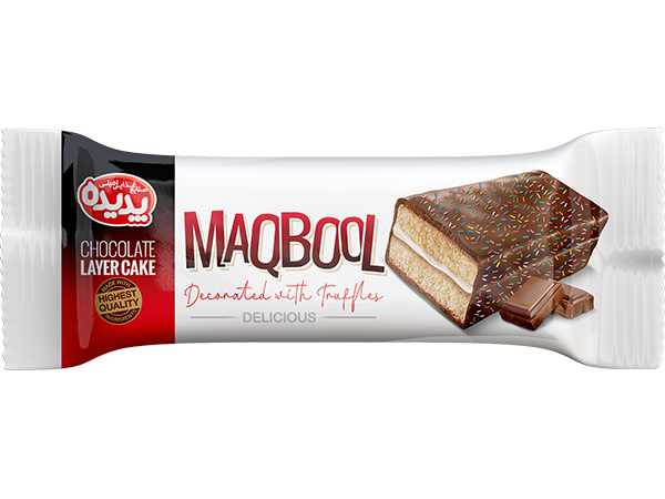 کیک لایه ای شکلاتی ترافل دار مقبول